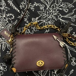 Purple Coach Crossbody. Just like new!